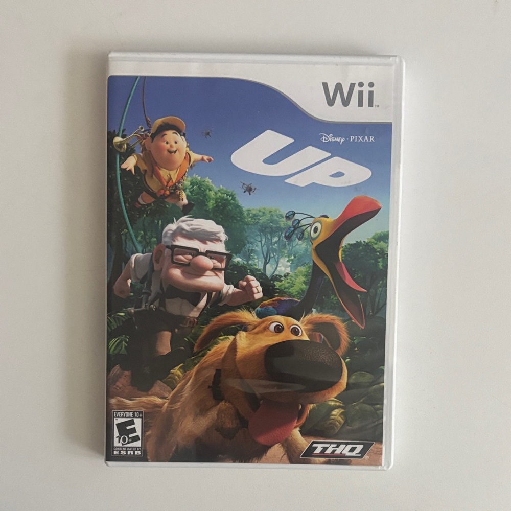 Nintendo Wii Disney Pixar Up Game - Blue and White